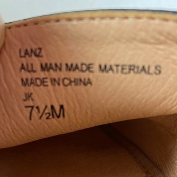 Adrienne‎ Vittadini Lanz Skimmer Flats Vegan Leather, size 7.5 M, LIKE NEW - Picture 14 of 14